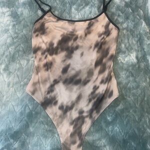 Patterned Chic Women’s Bodysuit
